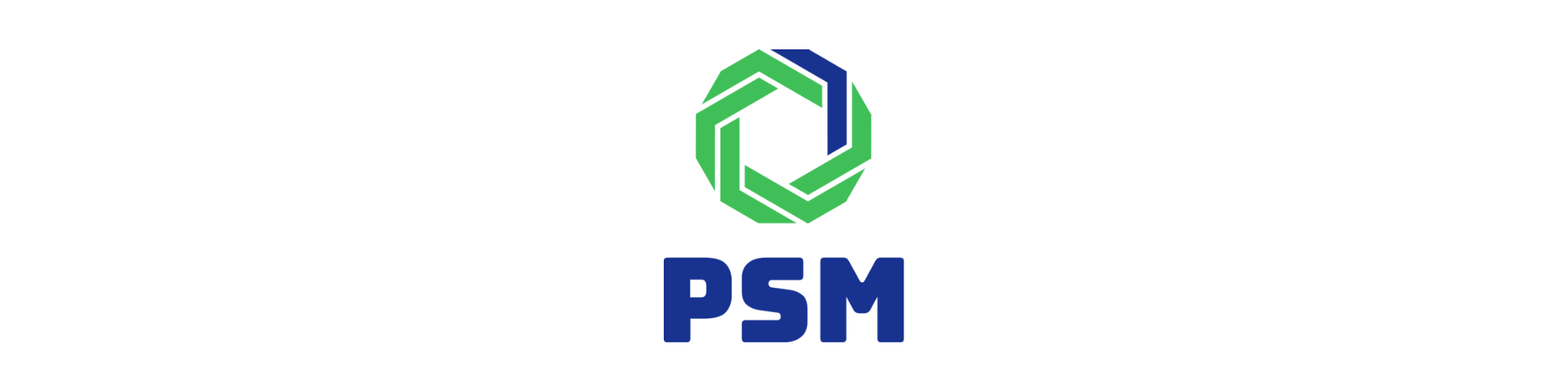 Auf dem Foto sieht man das Logo der PSM GmbH, einem Top-Arbeitgeber in der saarländischen Pharmabranche.