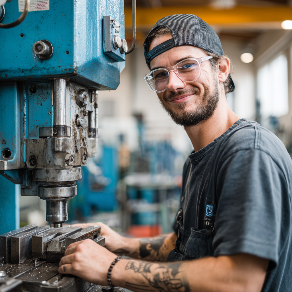 Auf dem Foto sieht man einen Mitarbeiter der Firma gumeta aus Rehlingen-Siersburg, der seinen Job über das saarländische Arbeitgeberportal www.arbeitgebersaarland.de gefunden hat.
